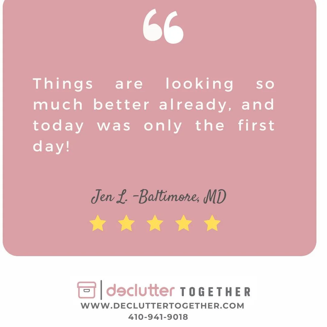 🌟 Another 5-Star Review! 🌟 Helping create organized, stress-free spaces is what makes us happy. Thinking about a home transformation? Let&rsquo;s make it happen! 
#HappyClients #OrganizedLiving #5StarReviews #professionalorganizer #baltimoreorganiz
