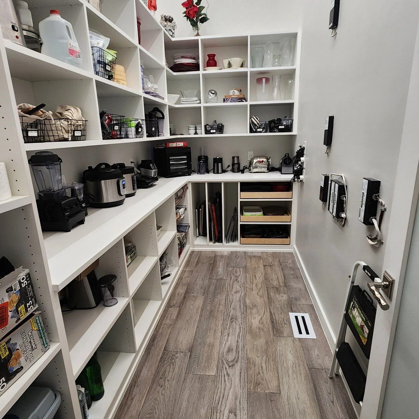 ✨ Before &amp; After Transformation: Non-Food Pantry Edition! ✨

This space went from overwhelmed and overstuffed to calm, categorized, and truly functional.

The client preferred not to declutter much, so we focused on creating clear zones, smart ca