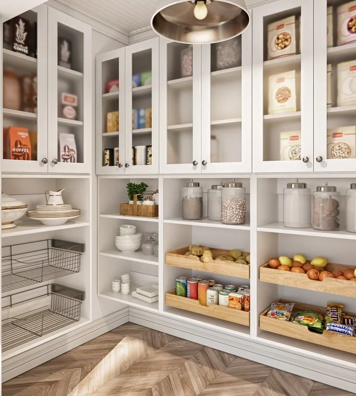 Explore custom storage solutions designed to bring calm and function to every part of your home. From closets and mudrooms to pantries, laundry rooms, and entryways, each system is tailored to maximize space and support real daily routines.