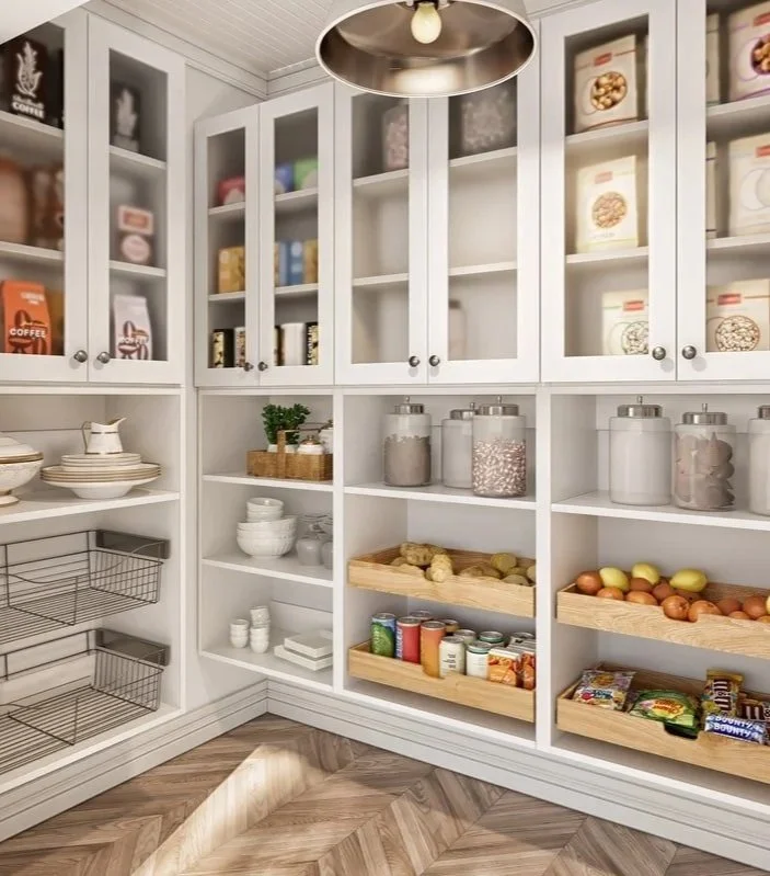 Professionally organized closet built and organized by Declutter Together in Baltimore, MD