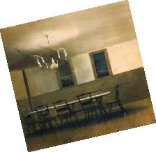 My inspo: In the Wyeth tradition,
objects pass through three
generations of artist’s work.