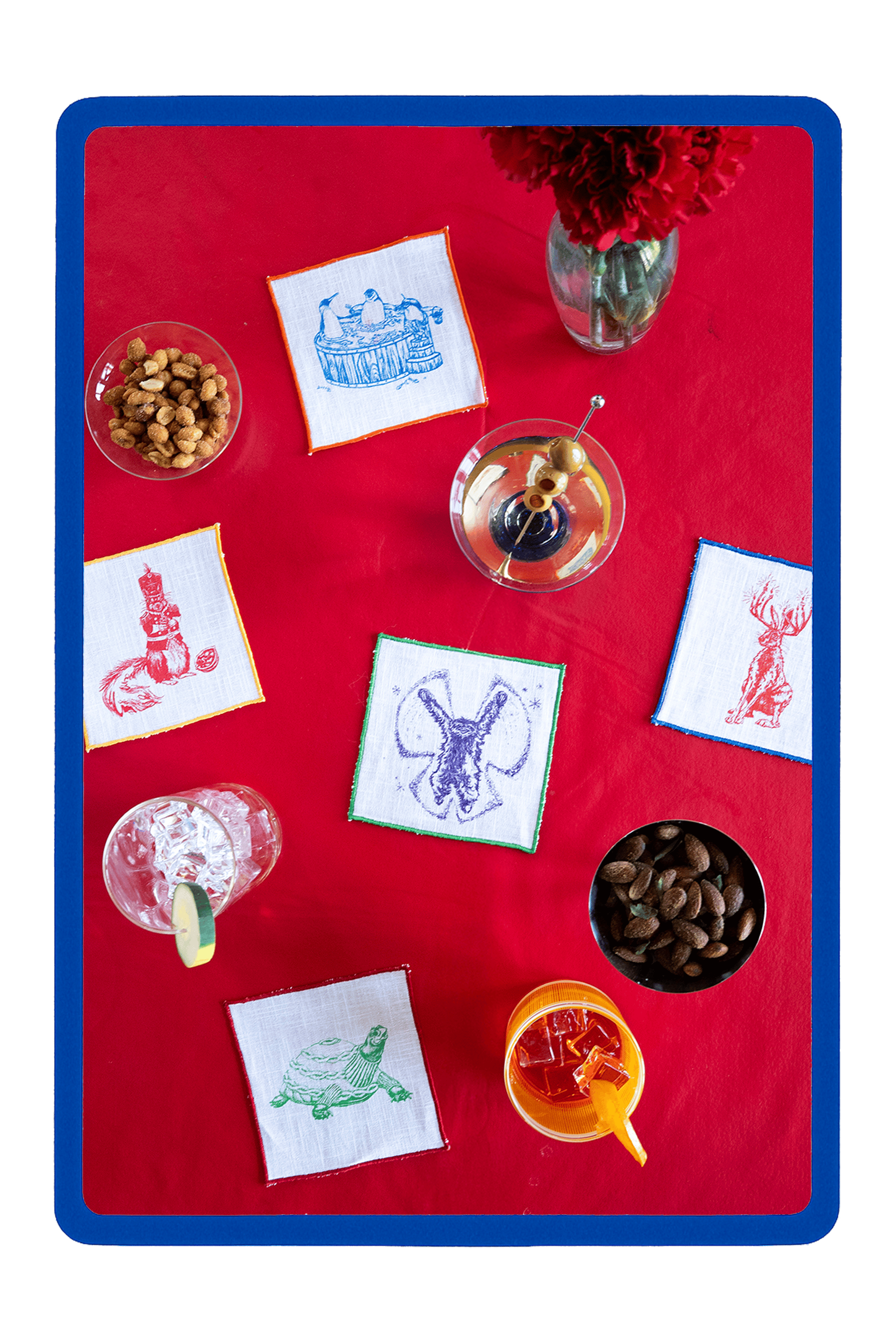 Winter Whimsy Cocktail Napkins