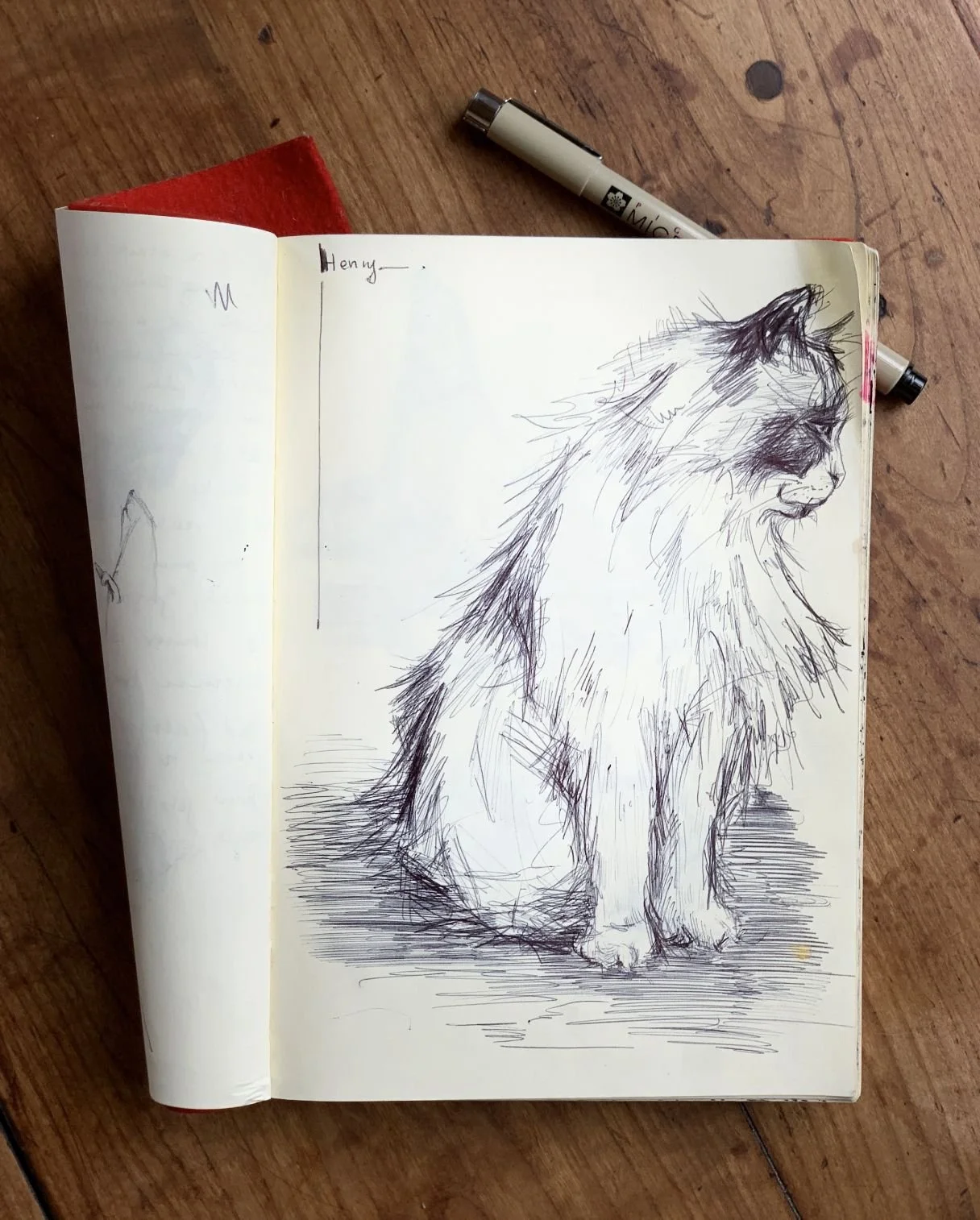 My work: Draw what lingers.