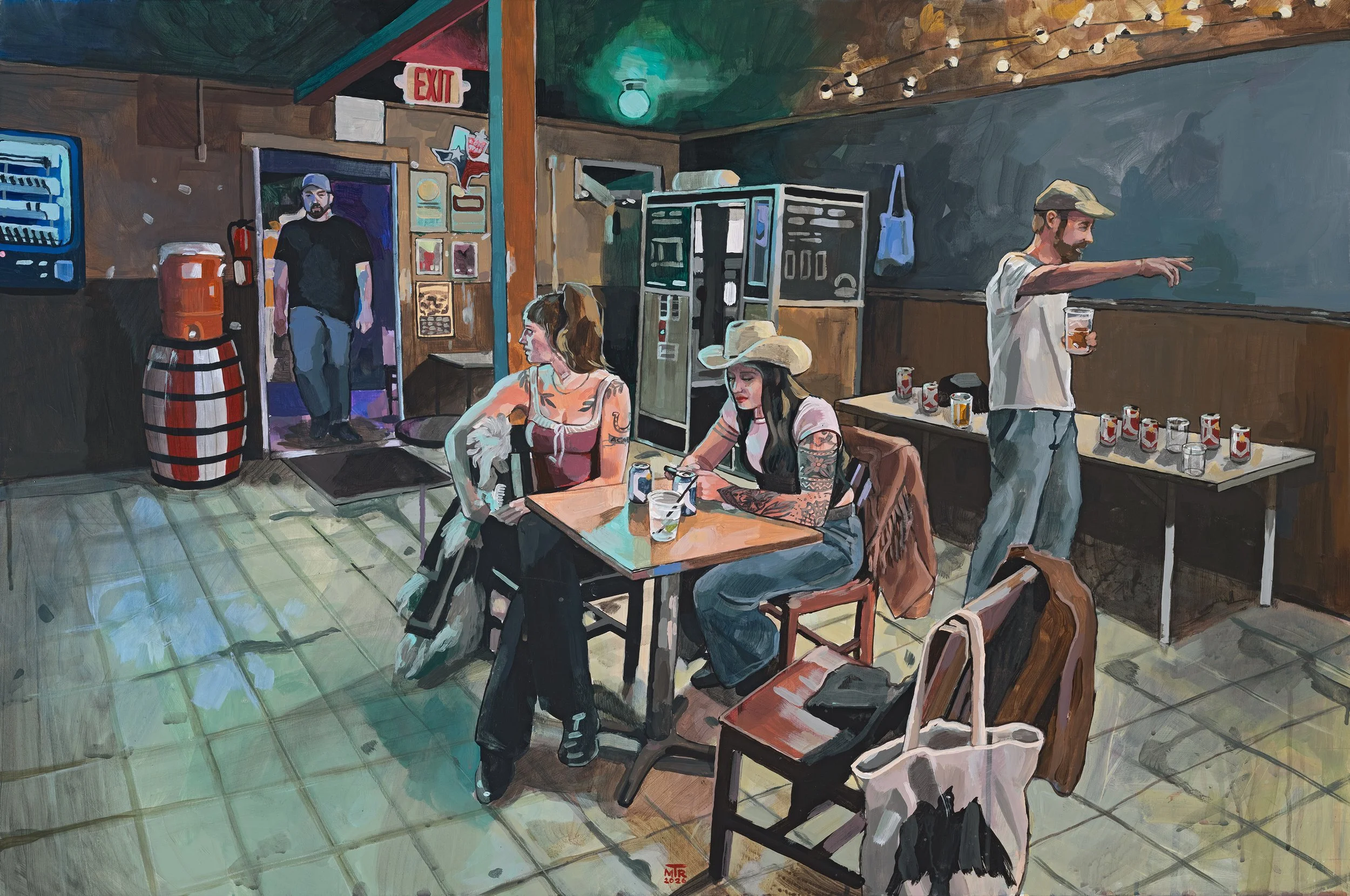 'Another Night' | Acrylic on Wood Panel | 24 x 36"  (61 x 91cm)  | 2026
