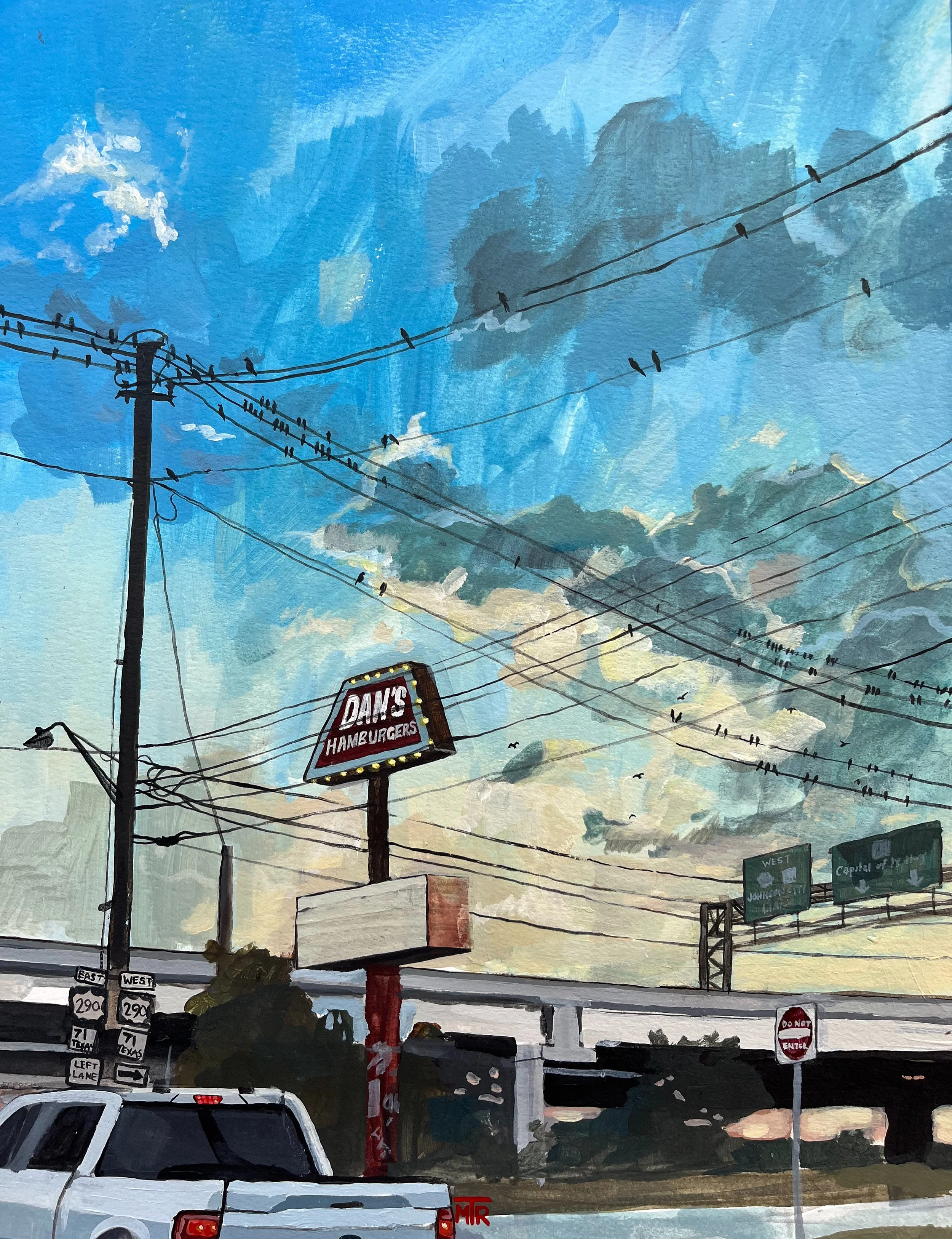 Dan's |
Acrylic on Paper |
27.9 x 38.1cm |
2025 |
