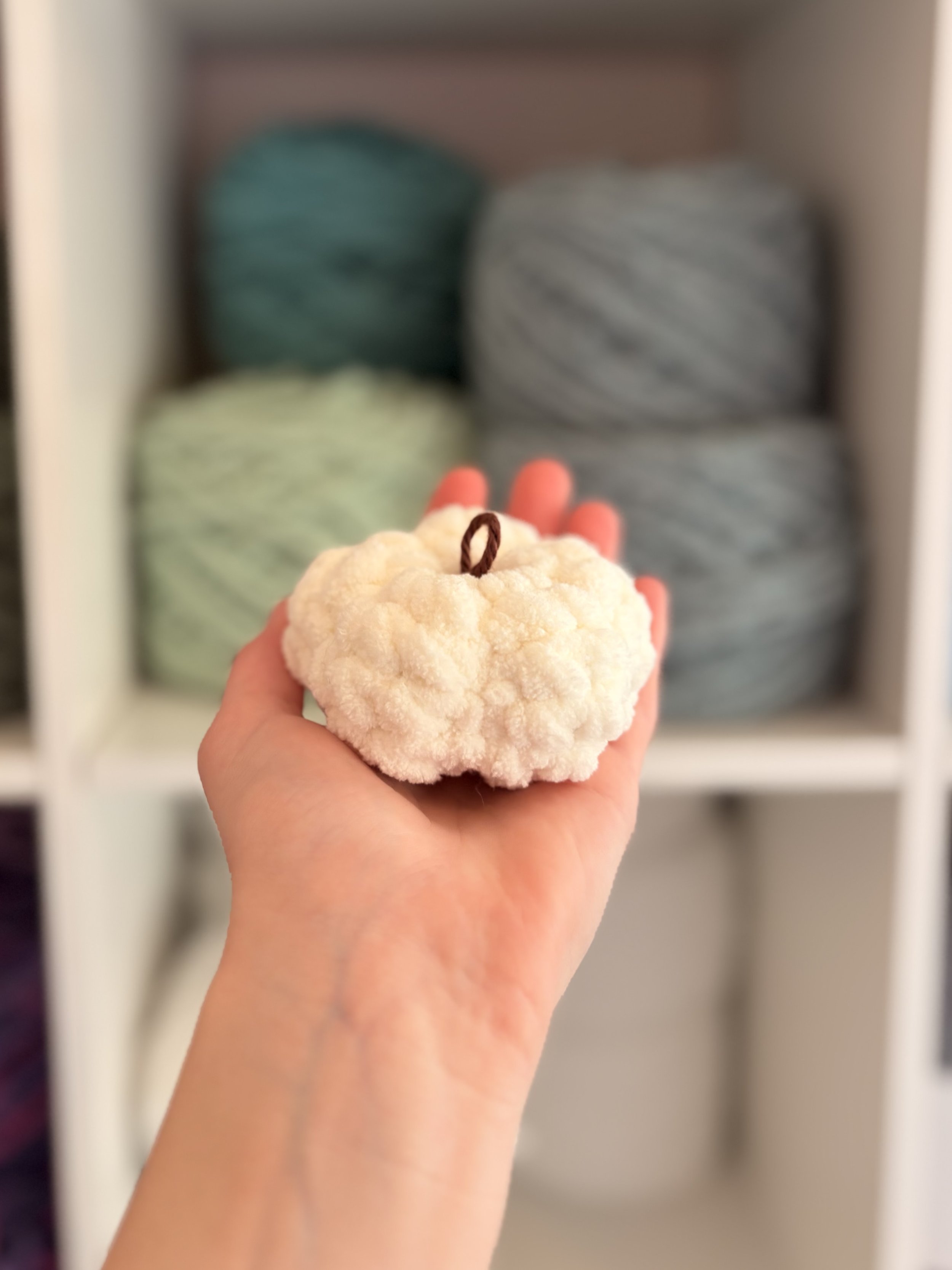 Mini White Pumpkin