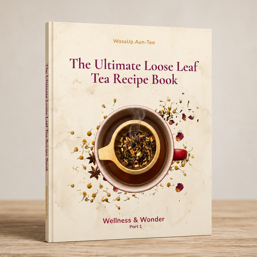 Wellness & Wonder: The Ultimate Loose Leaf Tea Recipe Book Pre-Order