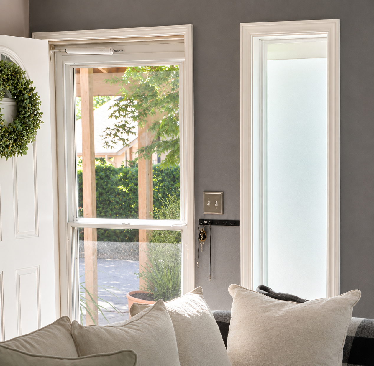 Pretty Sidelight Window