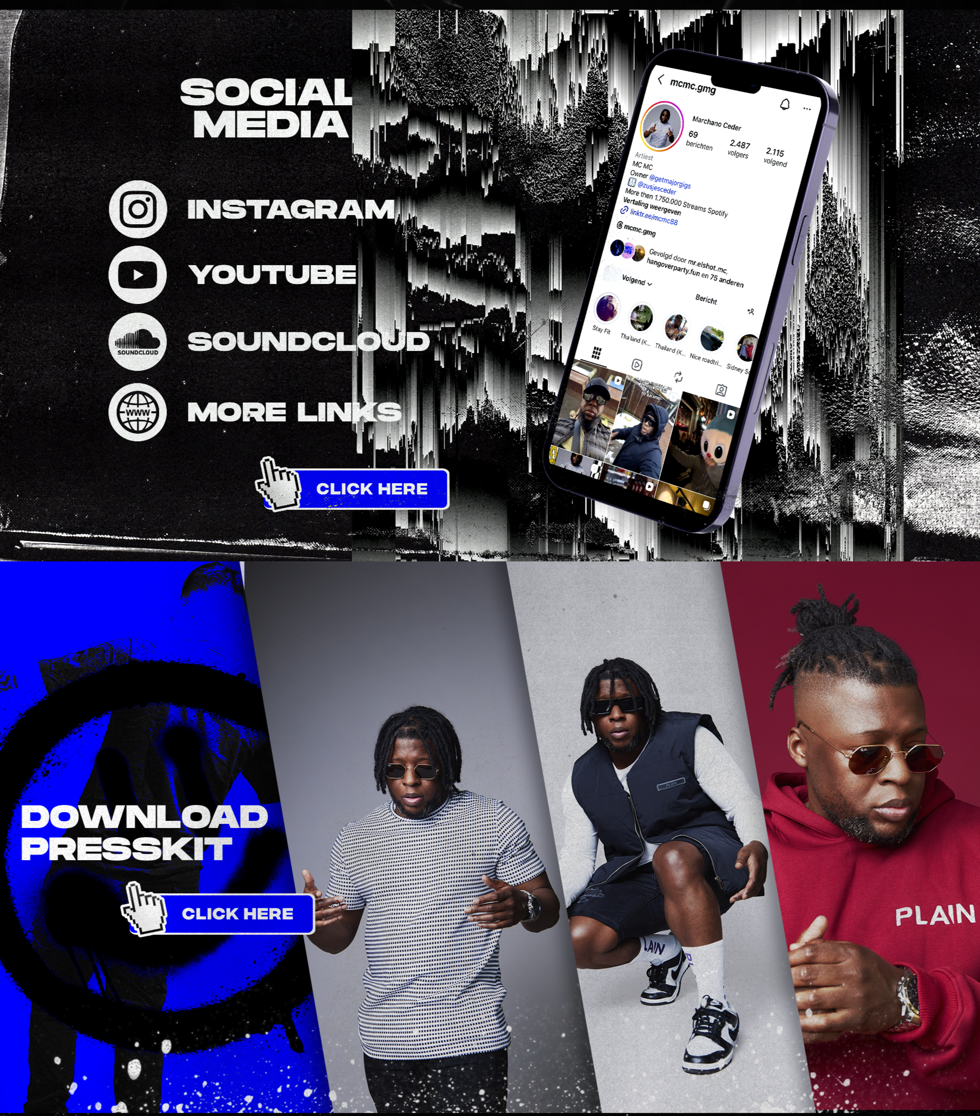 High-end presskit foto voor DJ en artiest