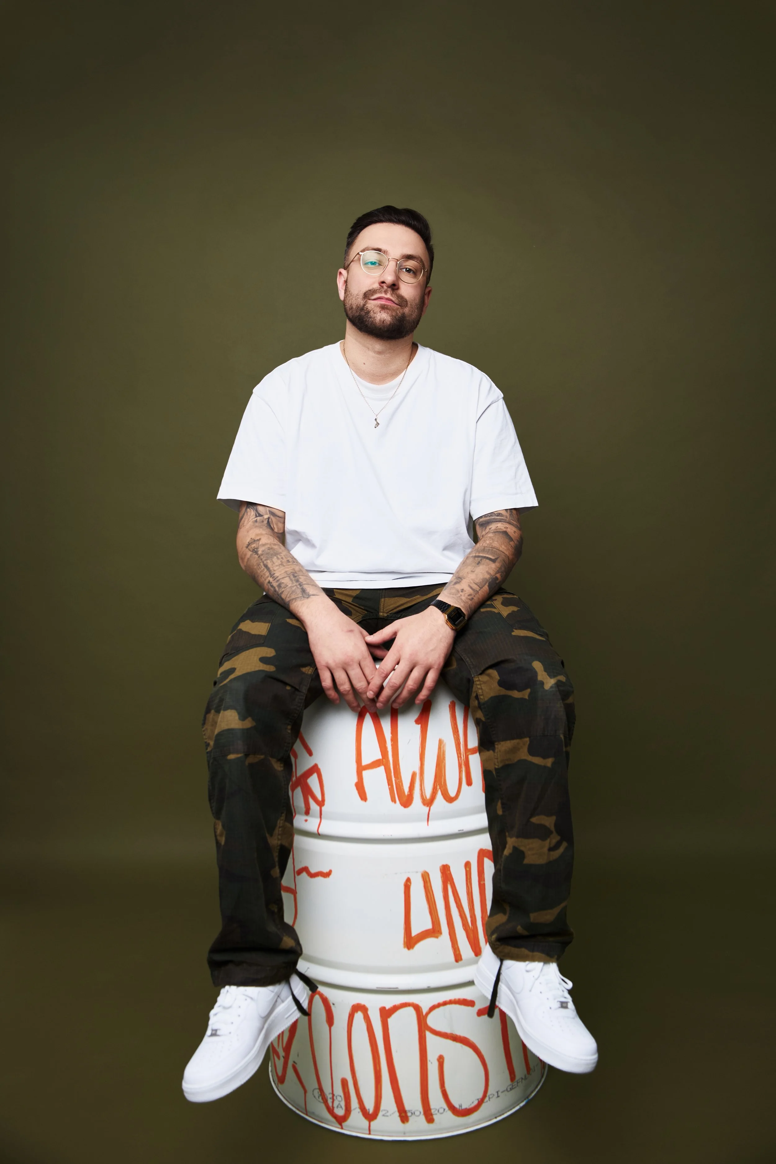 High-end presskit foto voor DJ en artiest