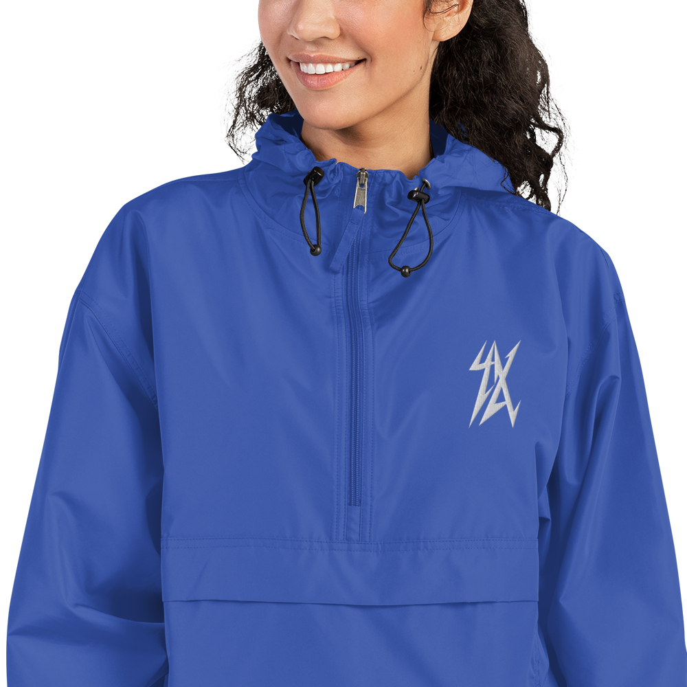 "4x" x Champion Embroidered Packable Jacket