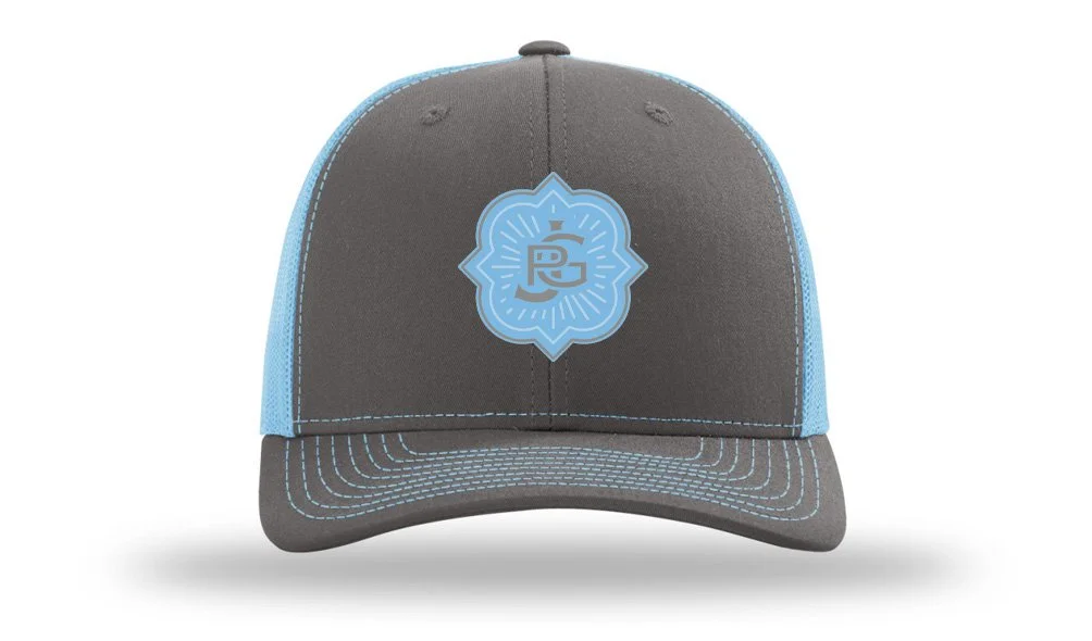 JPG Blue & Grey Trucker Hat