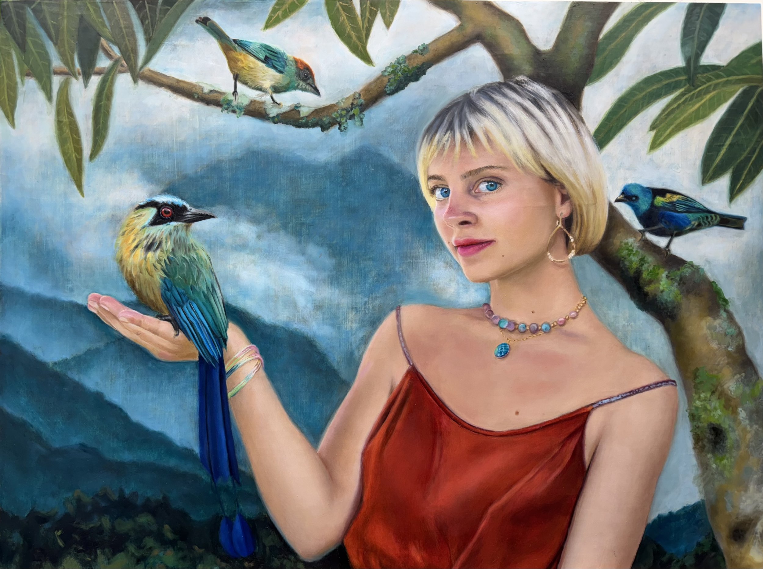 'I Hear You, Do You See Me' 18"x24" Oil on Canvas Panel