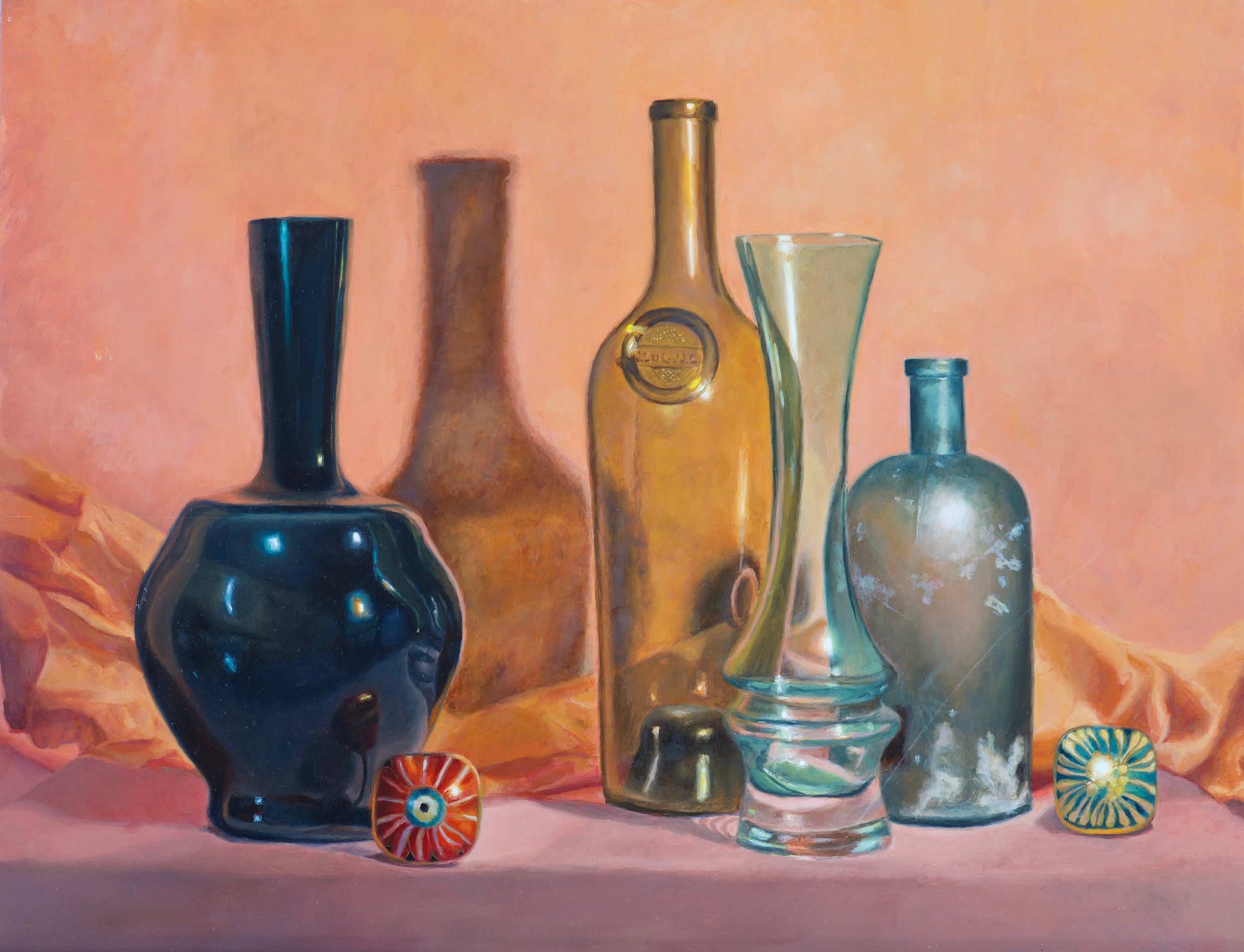 'More Than Just Bottles' 18"x14" Oil on Panel