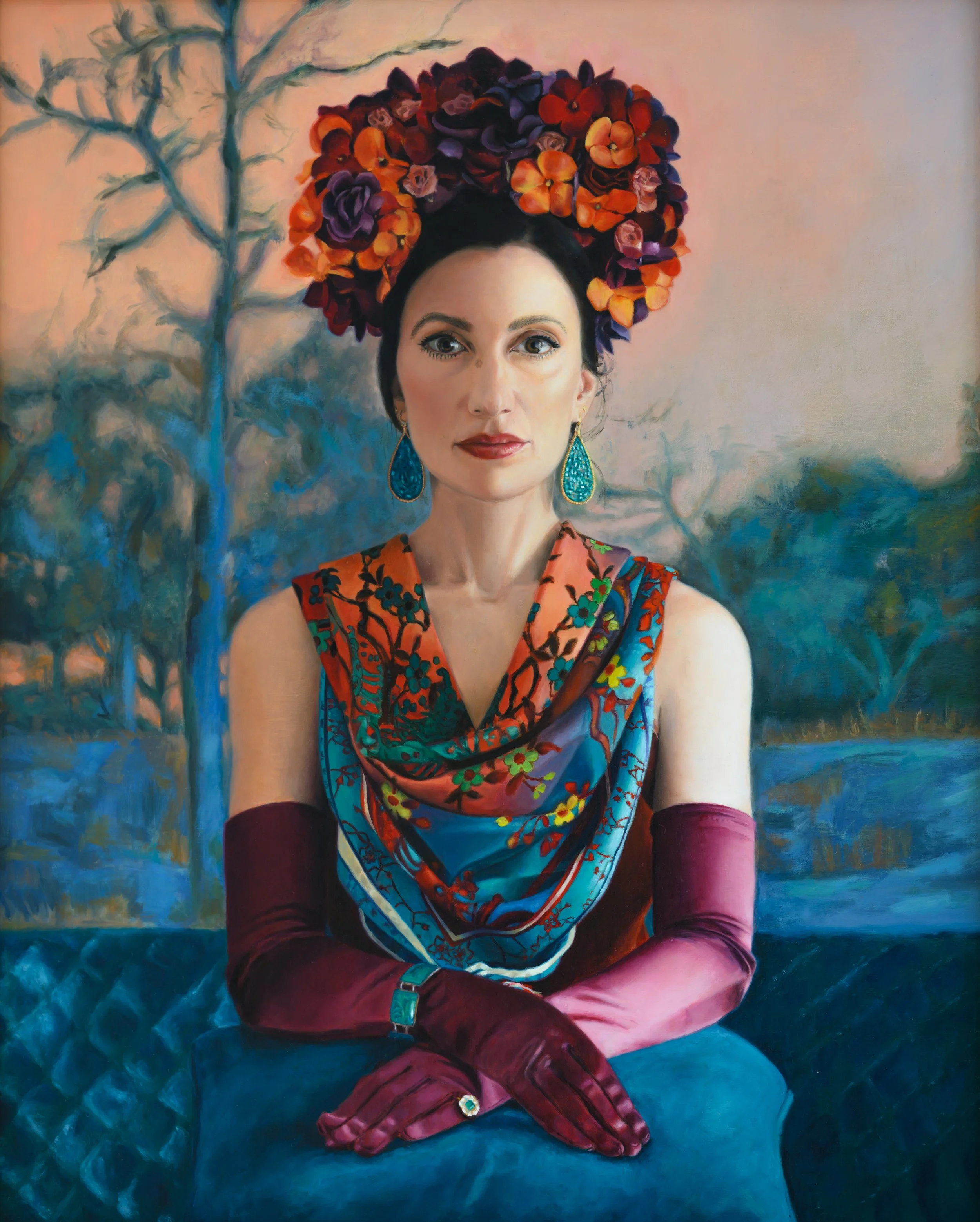 'Legado de Leila - Taylor' 24"x30" Oil on Canvas Panel