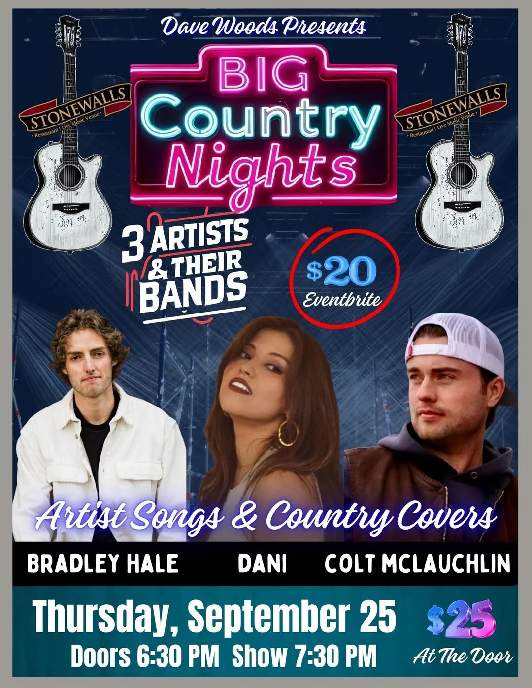Big Country Nights Featuring DANI, Bradley Hale & Colt McLauchlin