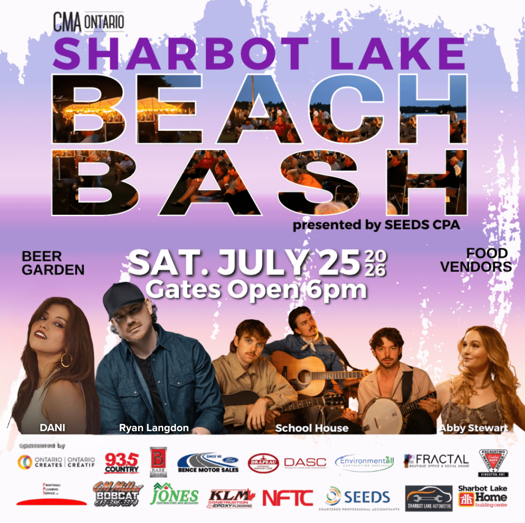 Sharbot Lake Beach Bash CMA Ontario