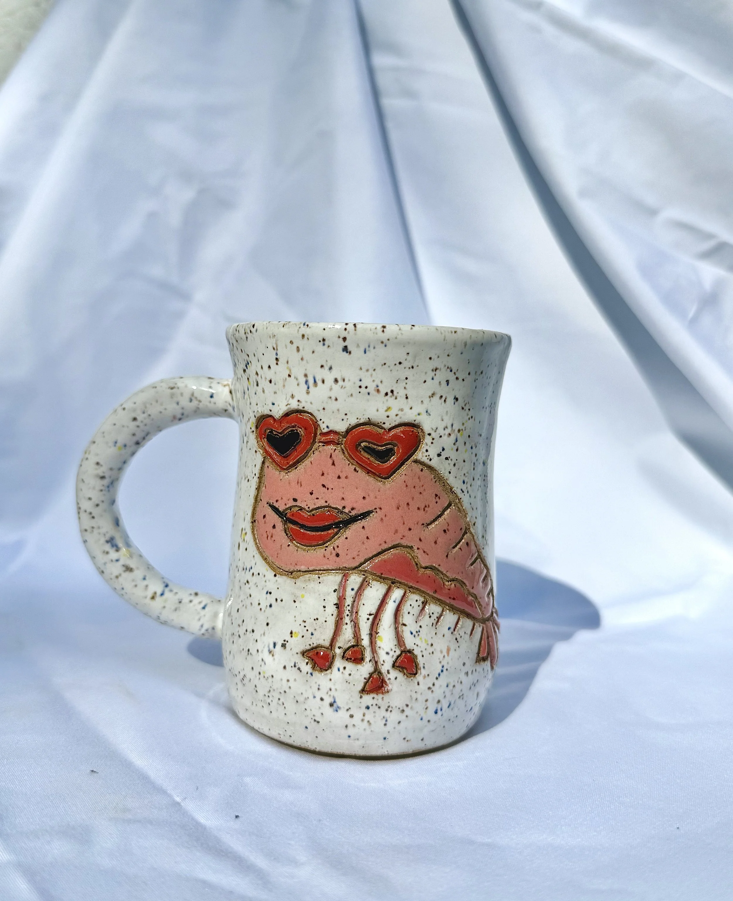 Girly Shrimp Mug - Audrey Shrimpburn