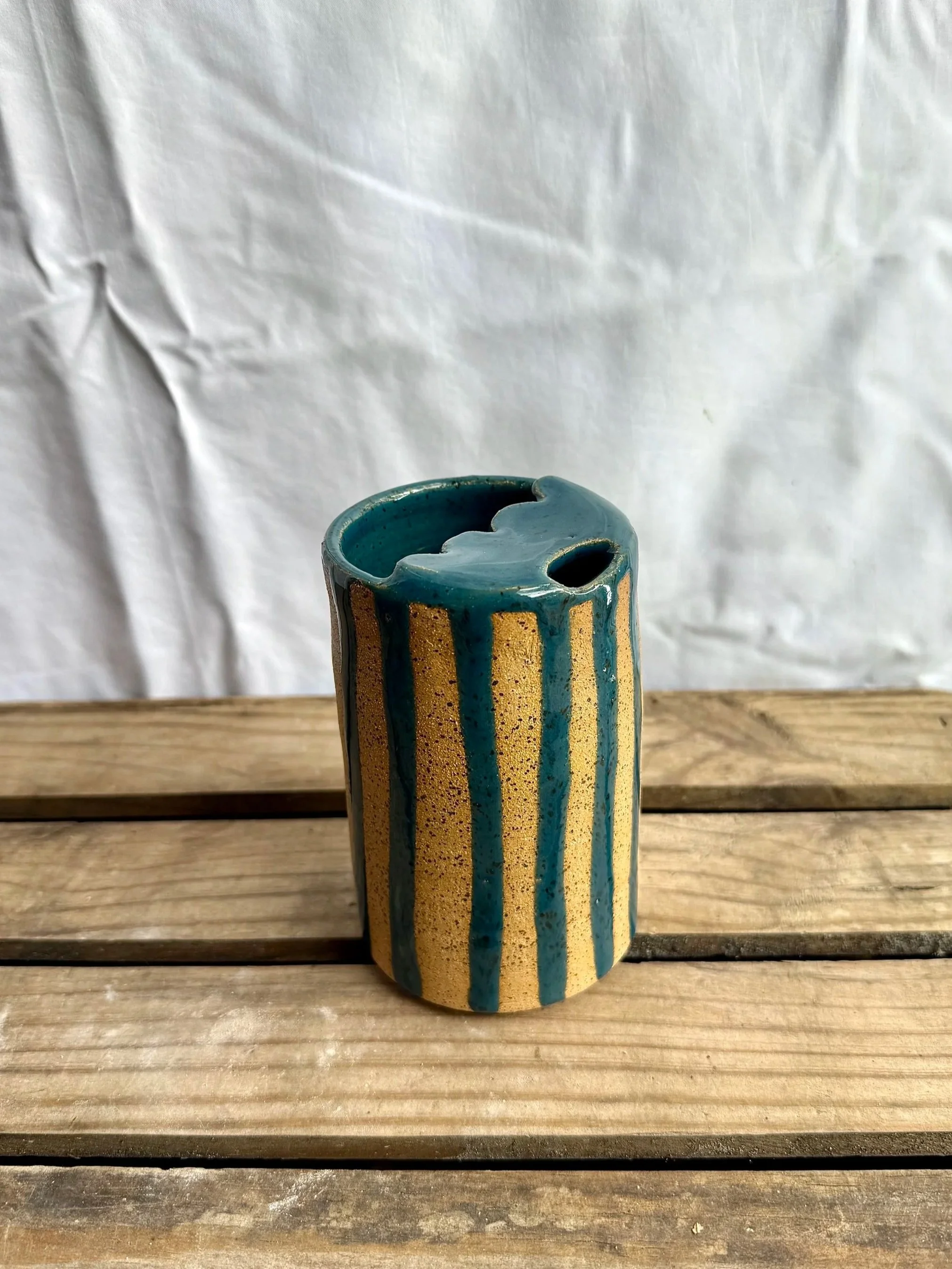 Scallop To-Go Mug - Blue Grass