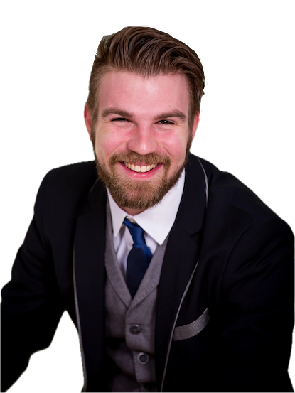 Smiling man in a suit and tie