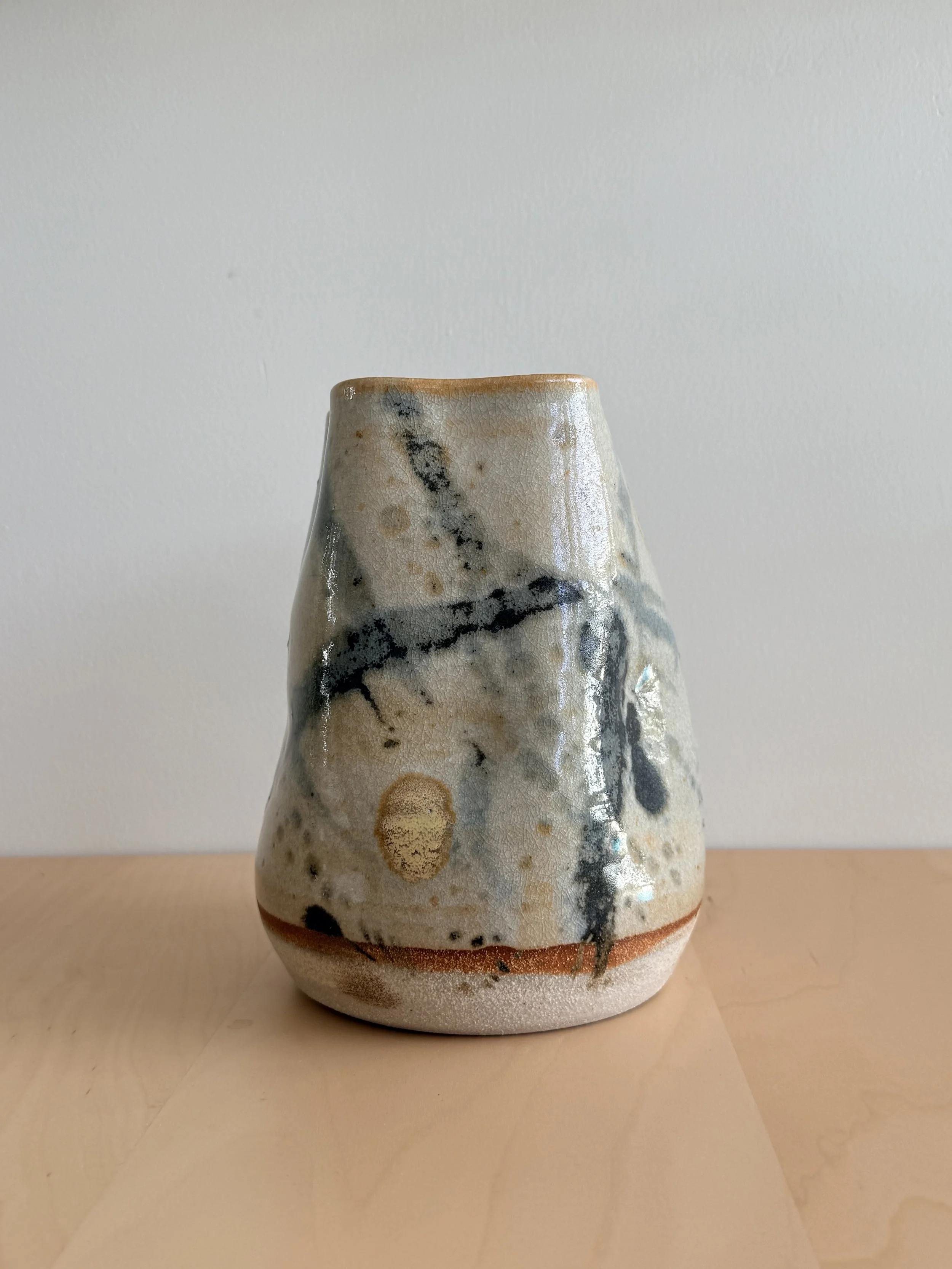Large Crinkle Vase
