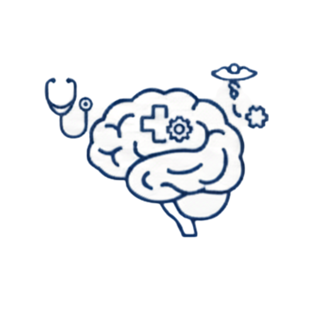 Several horizontal blue bars of varying shades arranged vertically on a white background.