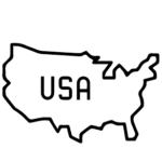 Outline of the United States with