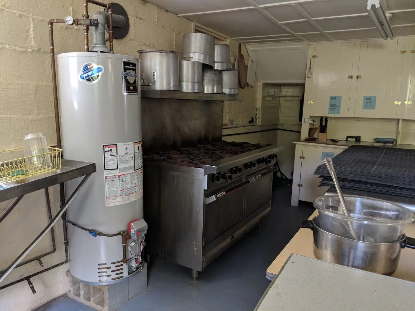 We were awarded a grant to replace the old range in 2026