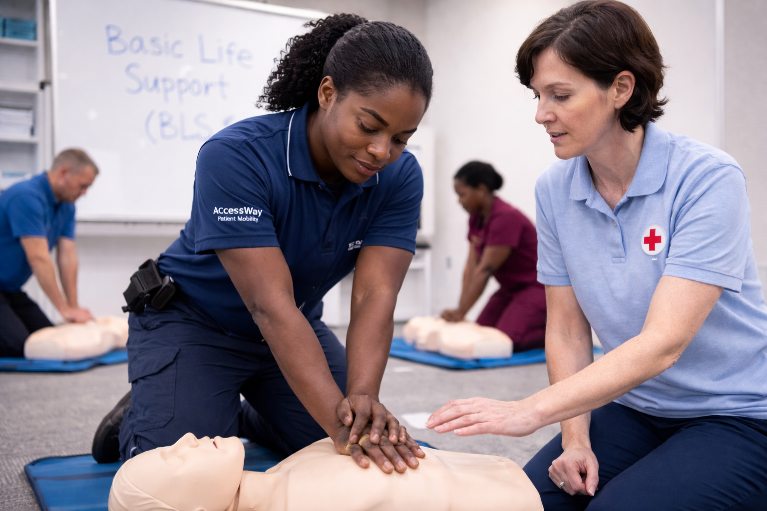 CPR certified medical transportation staff training Long Island NY