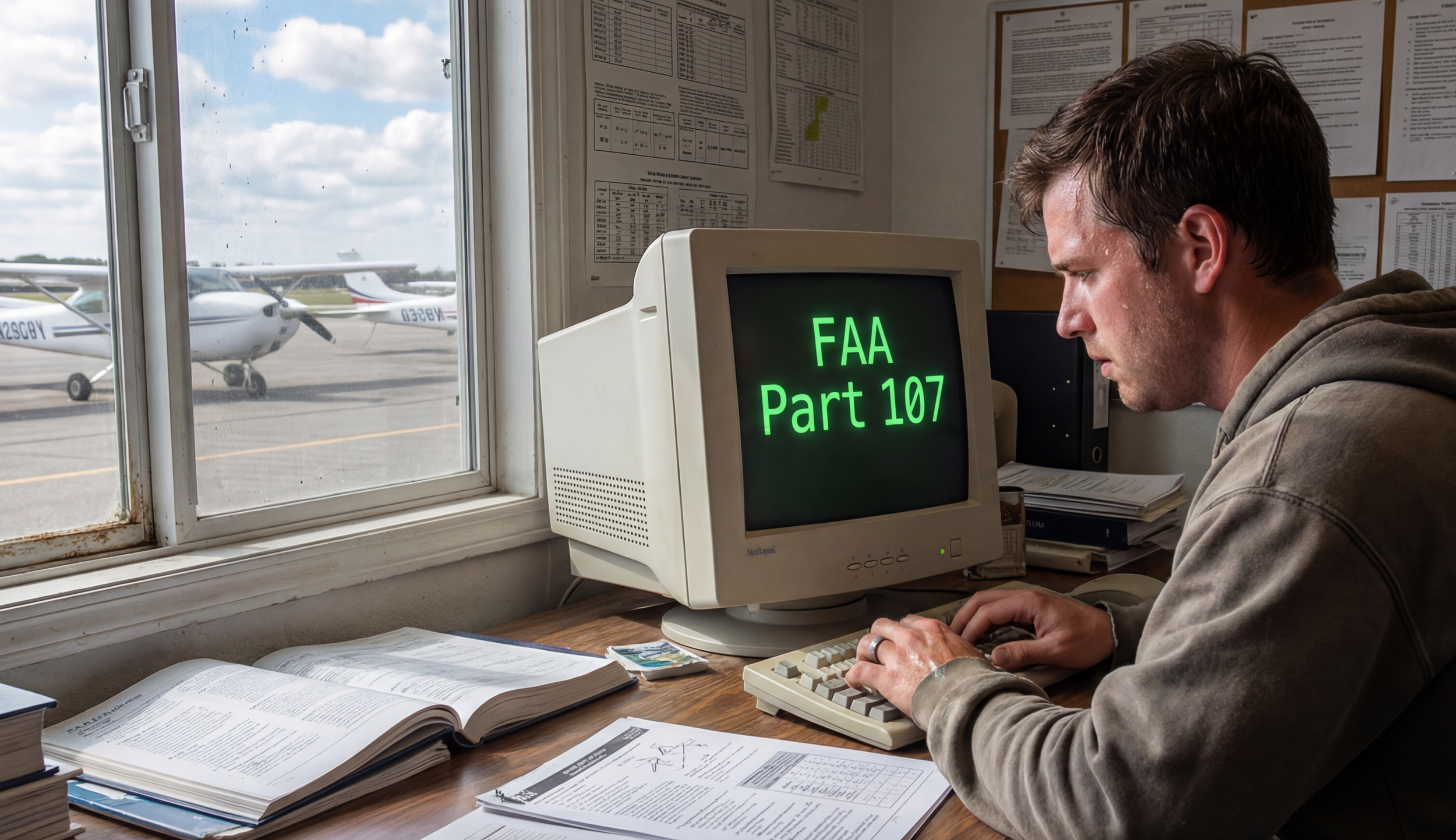 Part 107 drone license