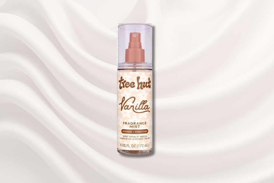Tree Hut Vanilla Fragrance Mist, Refreshing Body Spray to Layer with Your Favorite Scents, Versatile, Hair & Body Mist, 6 fl oz