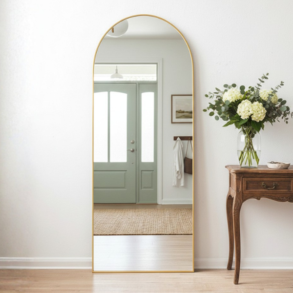 Affordable Luxury: Elevate Your Space With This Elegant Arched Mirror