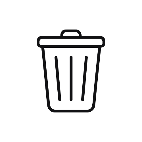 Trash can pressure washing