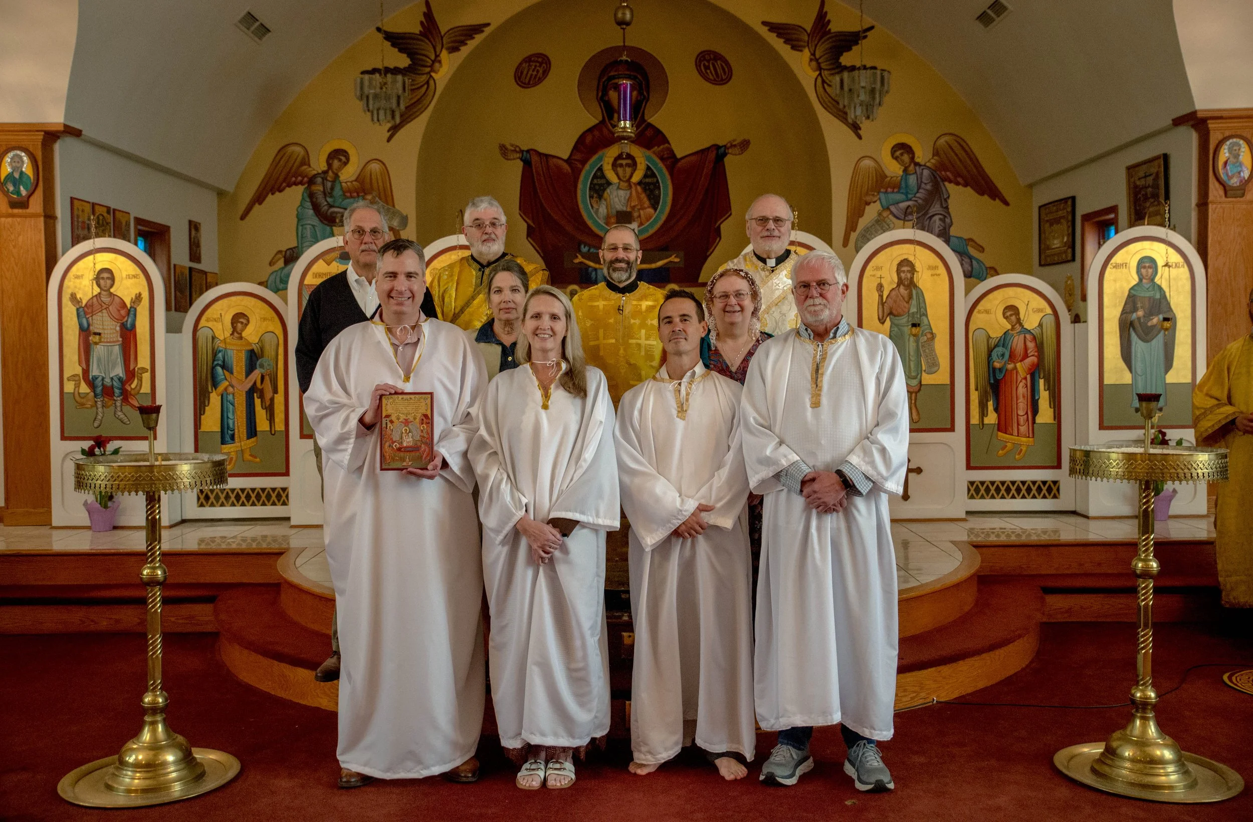 Baptism: Seraphim, Job, Brendan, Genevieve
