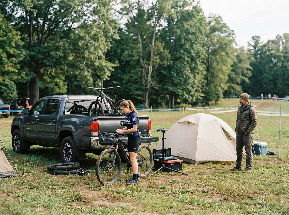 Camping - Vehicle and Tent
