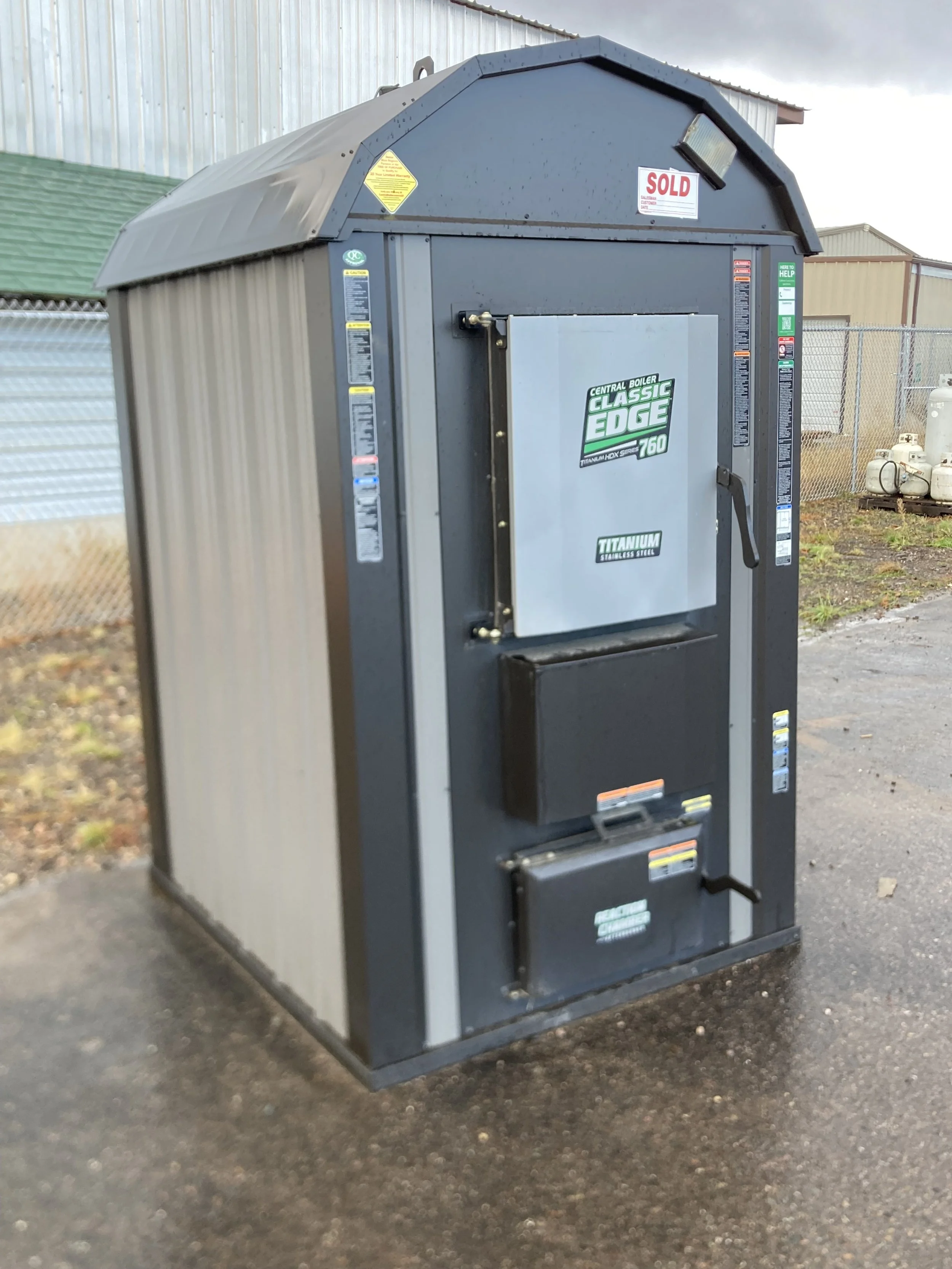 Classic Edge Outdoor Wood Boiler