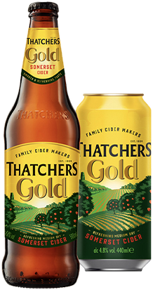 Thatchers Gold Cider by True & Tasty Cider