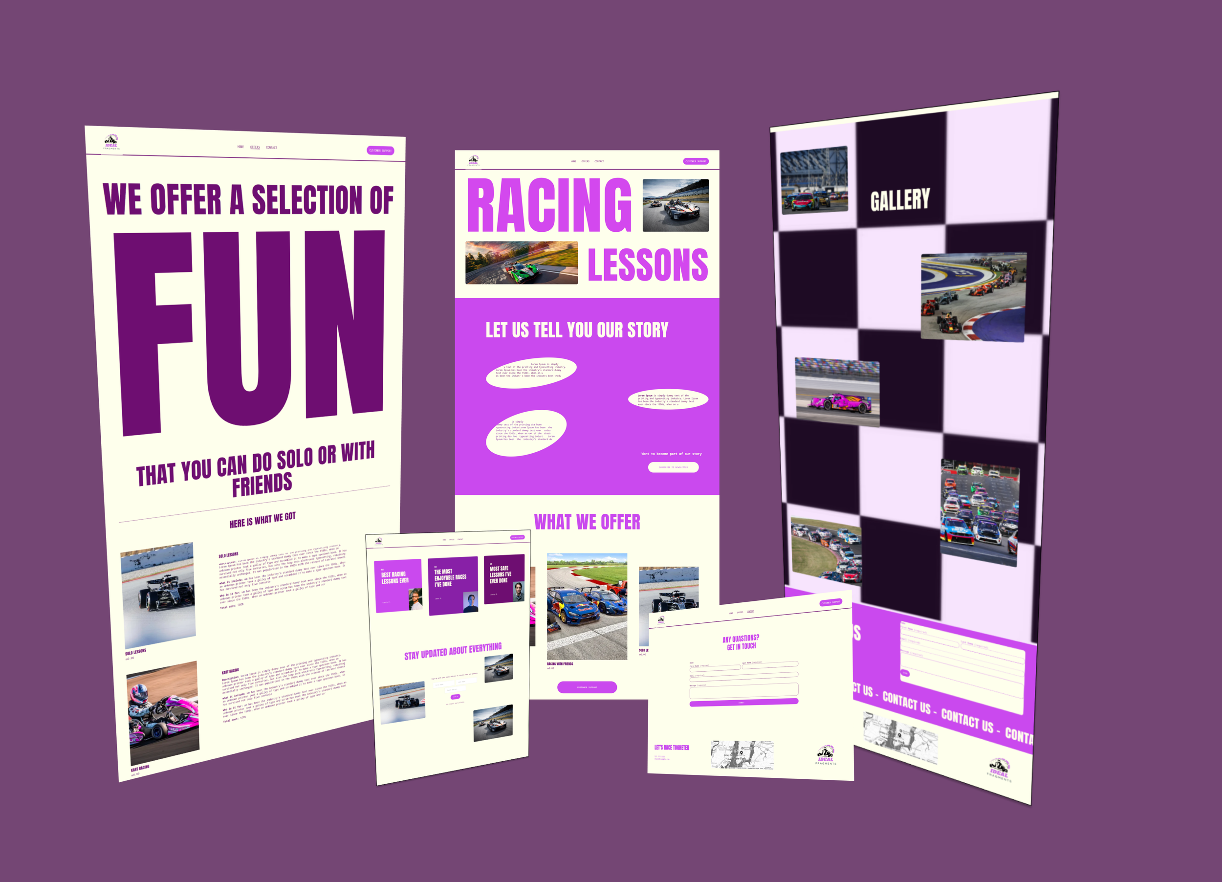 Website named Ideal Fragments