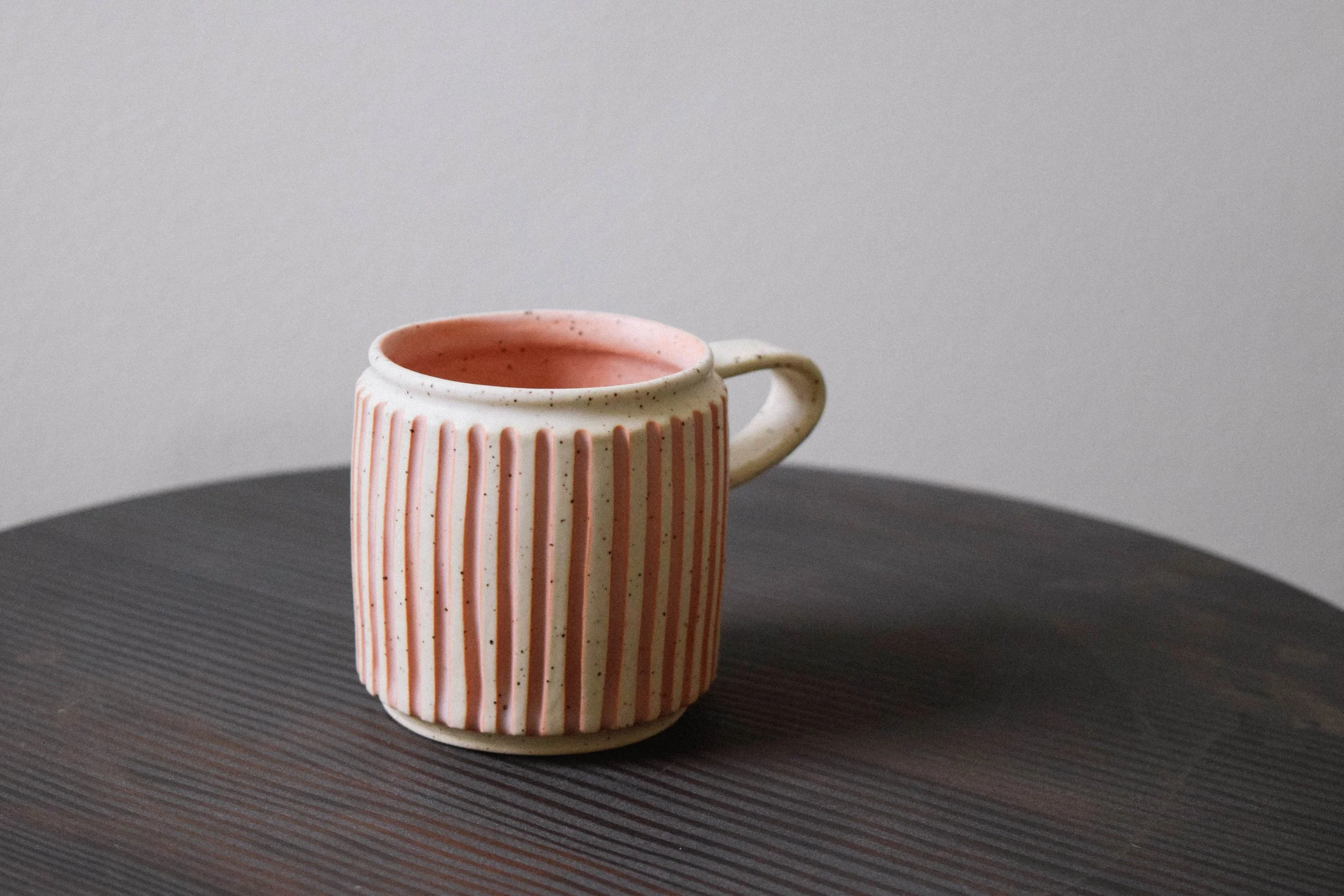 The Speckled Striped Mug