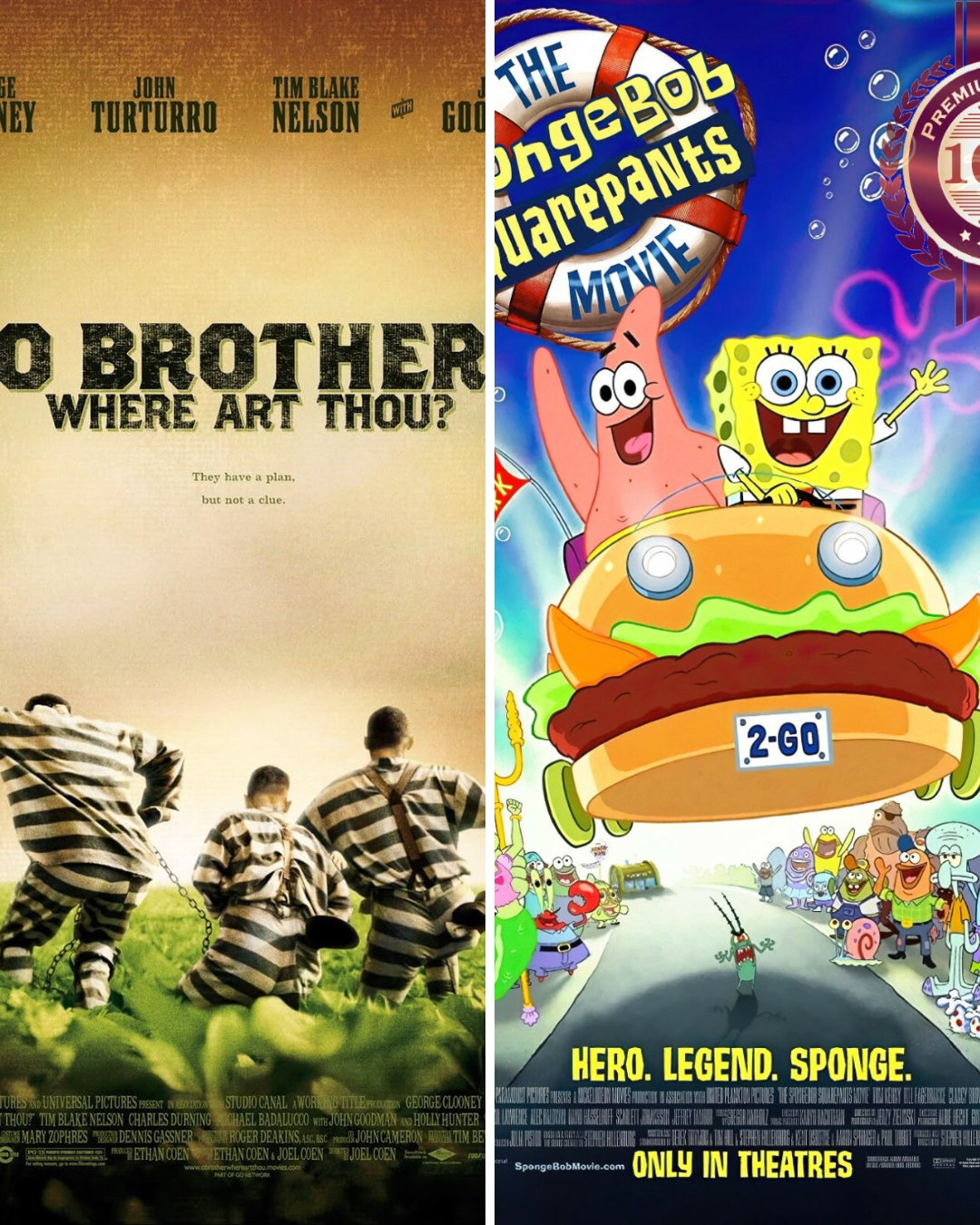 Episode 256: O Brother, Where Art Thou? &amp; The Spongebob Squarepants Movie