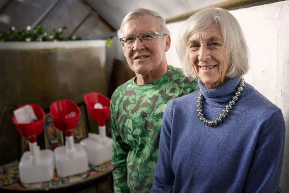 WBUR: “Cape Cod’s ‘power couple of pee-cycling’ wants you to save that liquid gold”