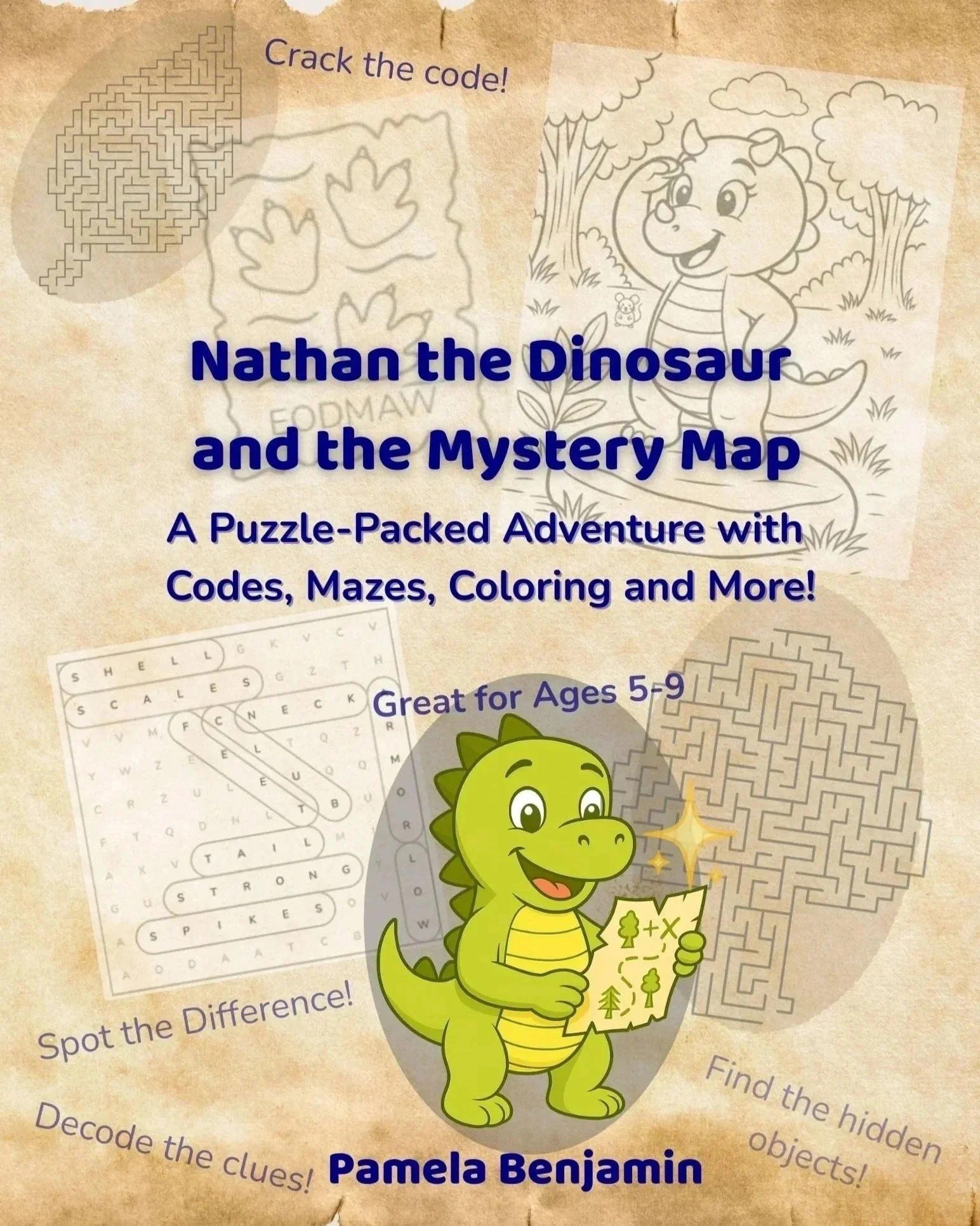 An interactive puzzle adventure filled with fun activities that spark curiosity and help build confidence, page after page. Ages 5-9. Click on image see Amazon listing.
