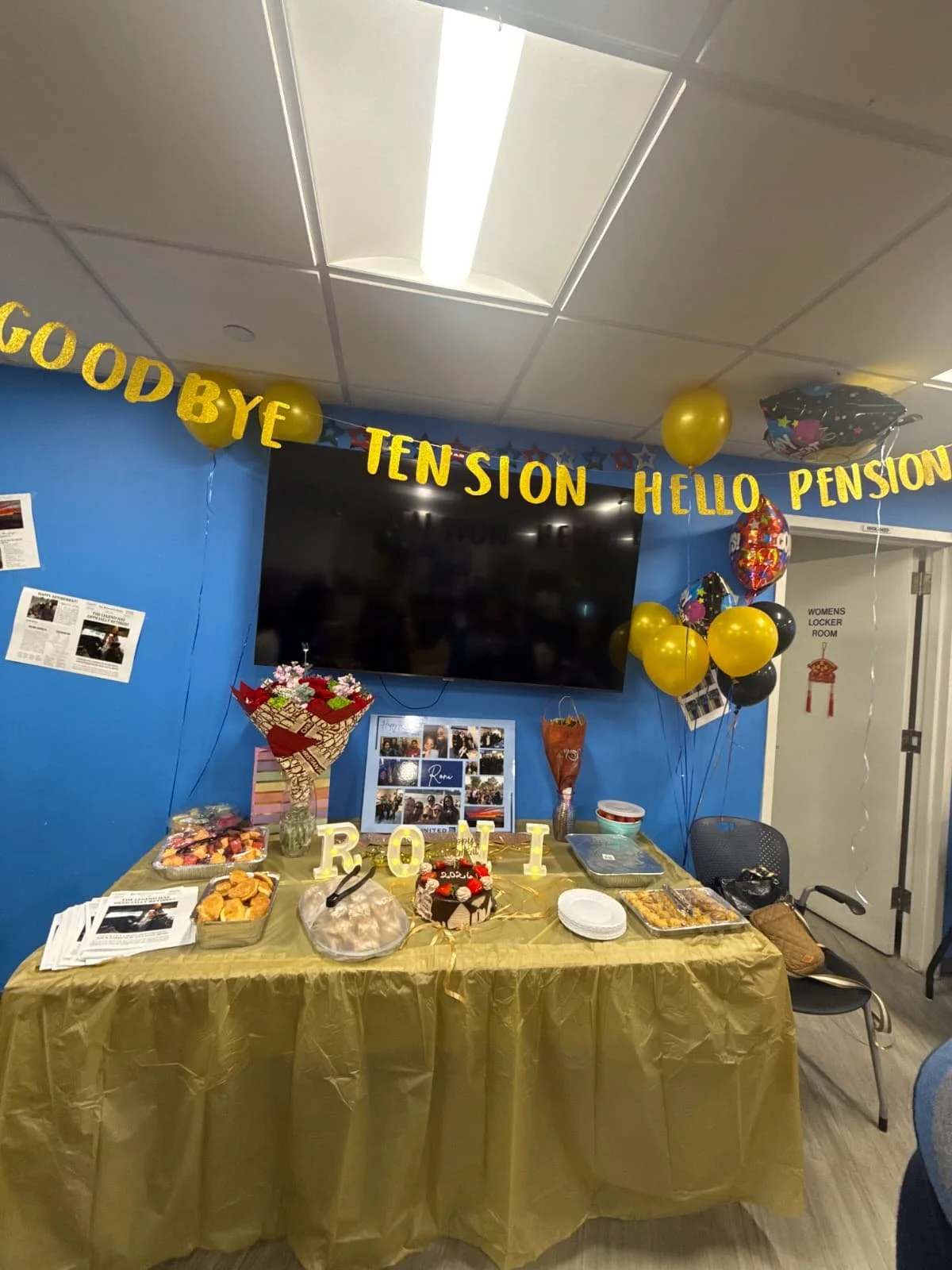 Roni McDermott Retirement Party