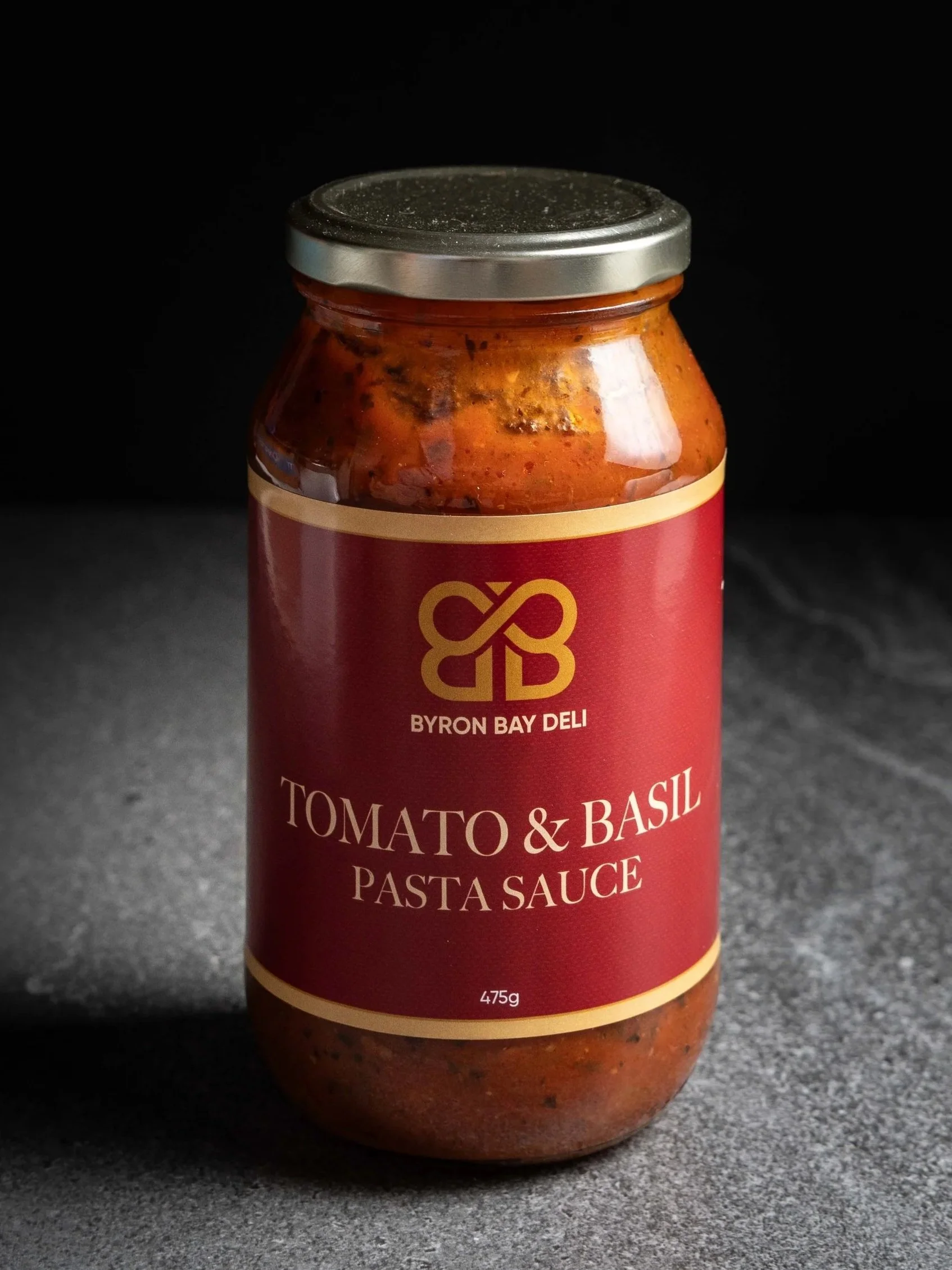 BYRON BAY DELI Tomato and Basil Pasta Sauce