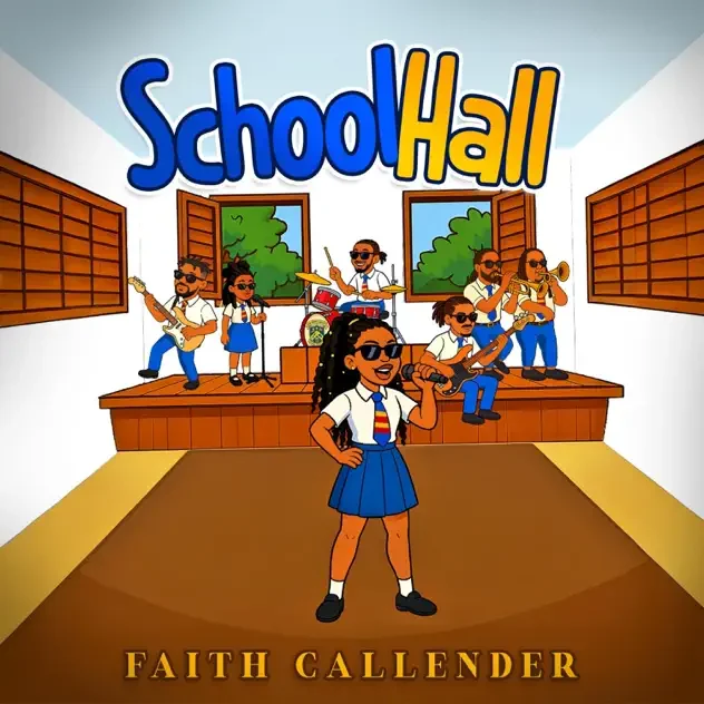 School Hall a song inspired by true soca traditional style produced by Green Shanti song & written by Faith Callender, Cropover 2025 music