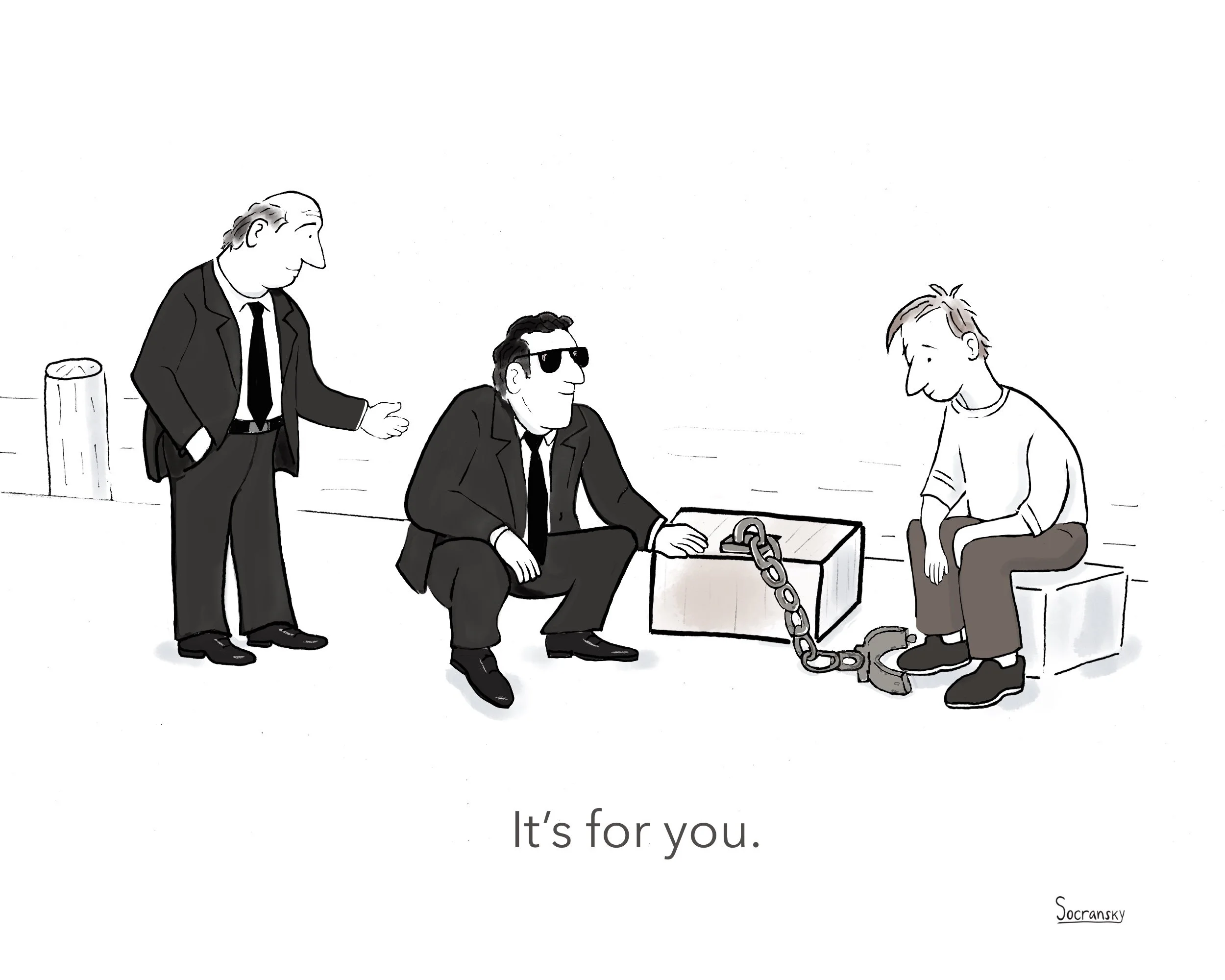 It’s for you…reverse caption contest