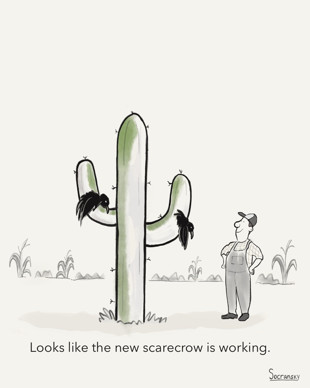 Cactus - Day 4 - Inktober 2026