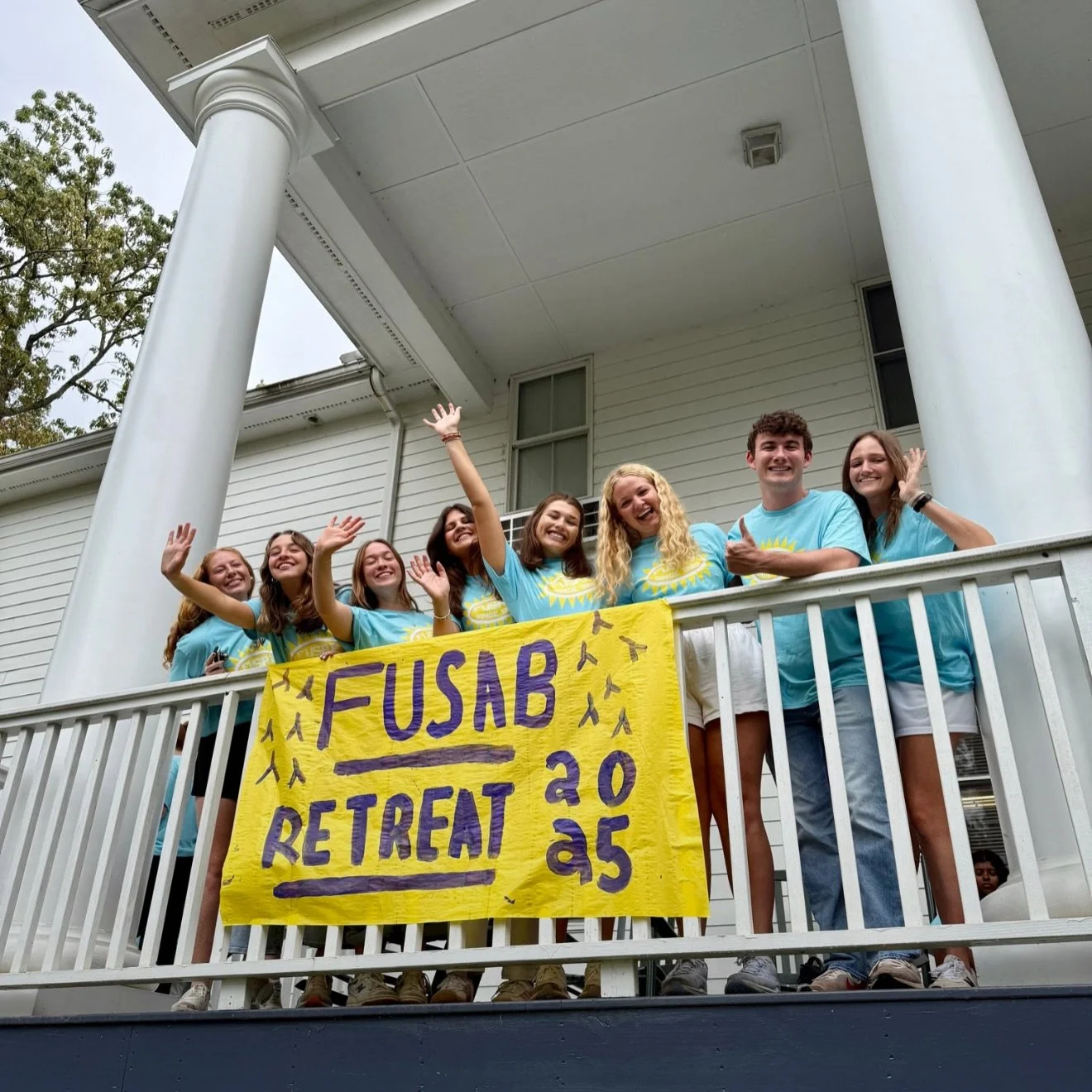 Happy Thanksgiving from FUSAB! 🦃

Earlier this semester we enjoyed our annual Fall Retreat and had our Big/Little reveals. We are so thankful for our FUSAB family and the opportunity to serve the whole student body!