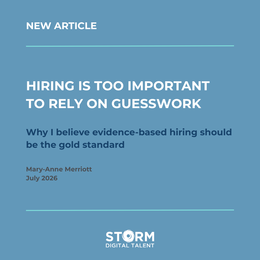 The case for evidence-based hiring