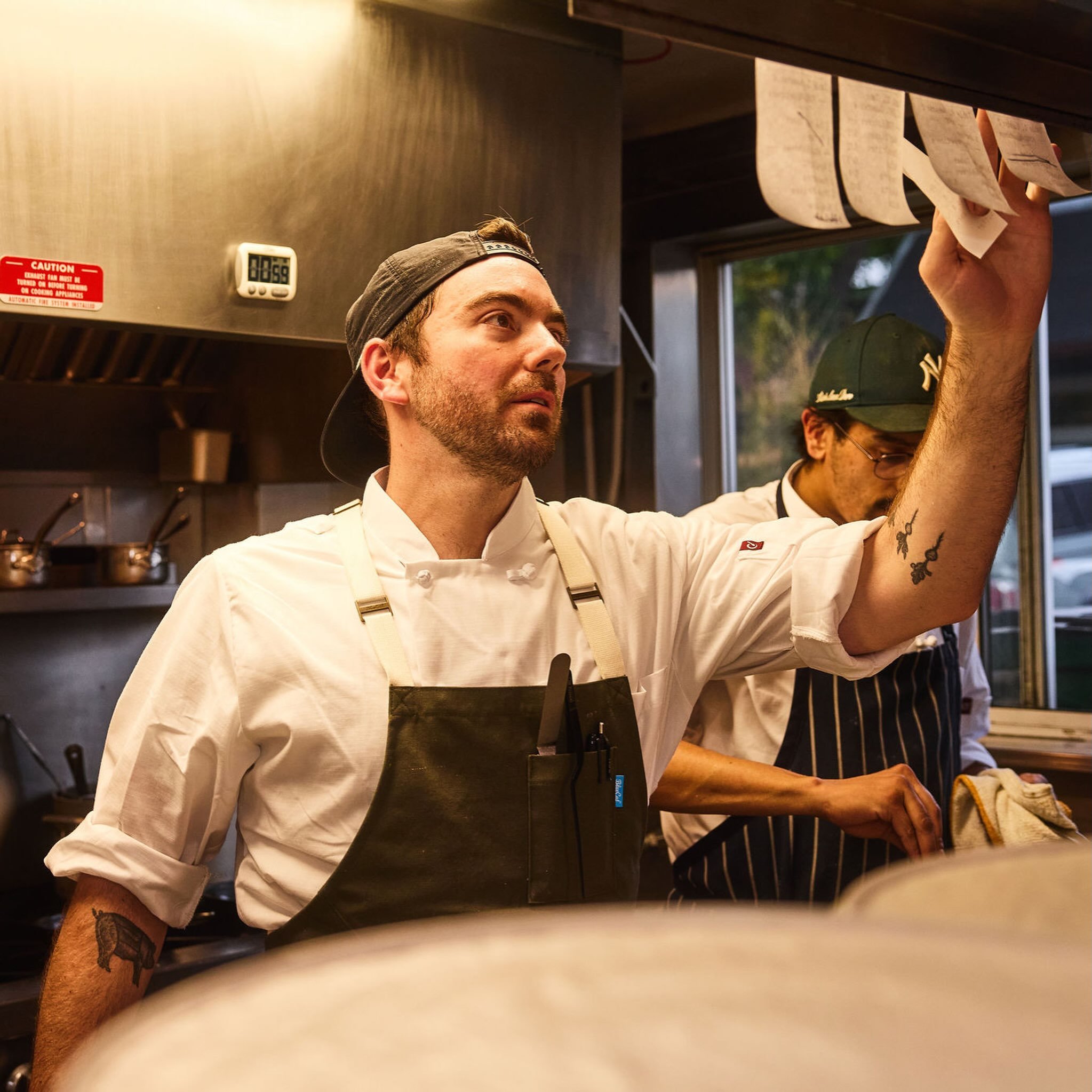 Whether he is spending his day off rolling pasta in the basement or climbing on the roof to fix the A/C, chef&rsquo;s love and pride for Madeline (the space, the food, the people) is hard to miss. HBD, Chef.